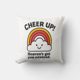 Cojín Decorativo Cheer Up – Heaven’s Got You Covered Rainbow Faith 