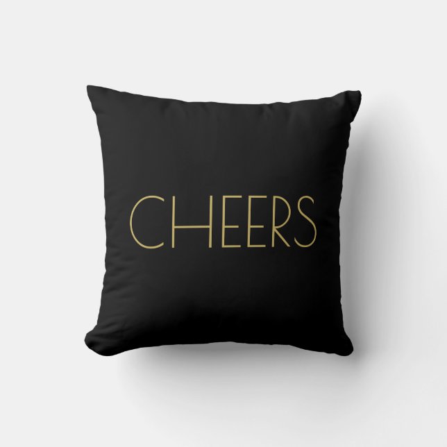 Cojín Decorativo CHEERS Pillow (Anverso)