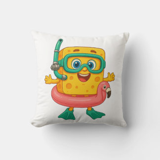 Cojín Decorativo CheeseSunny™ – Summer Series by MiniSnackWorld