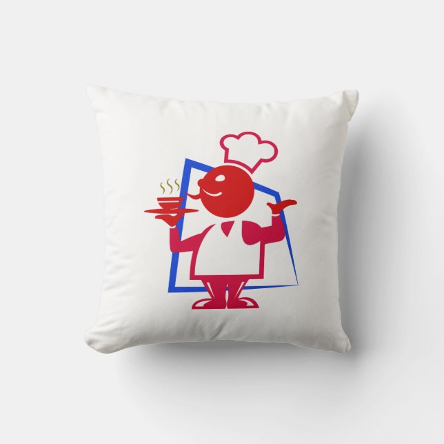 Cojín Decorativo Chef (Anverso)