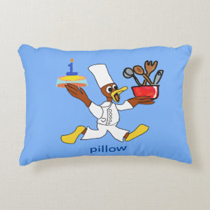 Cojín Decorativo Chef Ducky Kazoo Accent Pillow