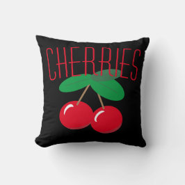 Cojín Decorativo Cherries Fruit Red