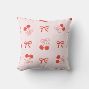Cojín Decorativo Cherry Bow Elegance