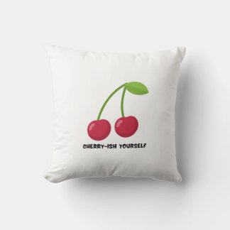 Cojín Decorativo Cherry-ish Yourself self Love quote