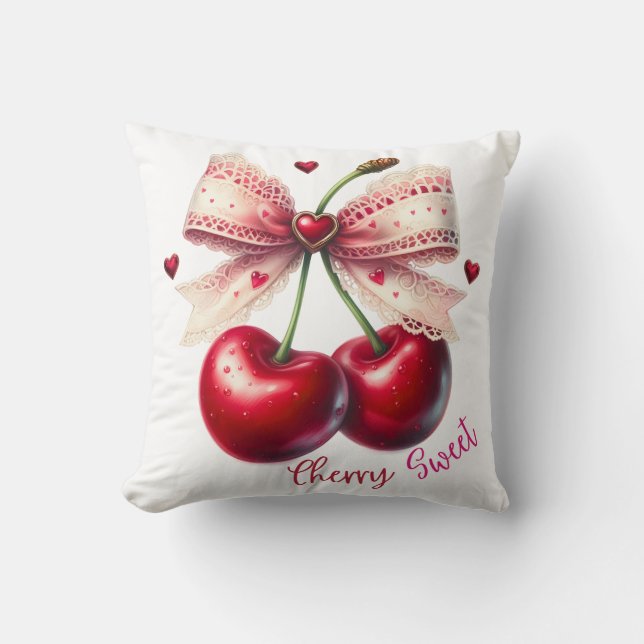 Cojín Decorativo Cherry Sweet (Anverso)