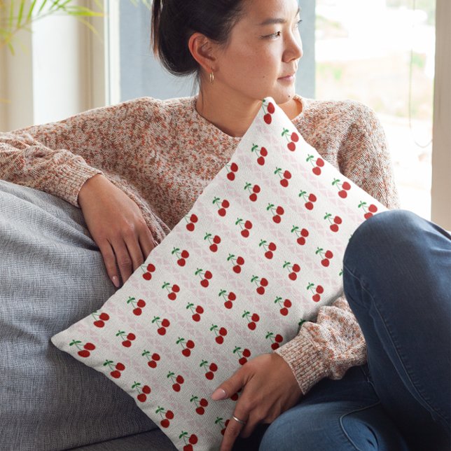 Cojín Decorativo Cherry Sweet Birthday (Subido por el creador)