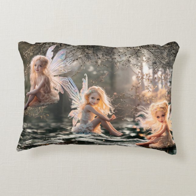 Cojín Decorativo Cherub Fairy Pillow (Reverso)