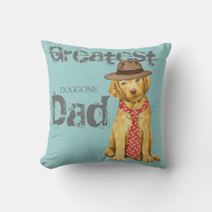 Cojín Decorativo Chesapeake Bay Retriever Dad