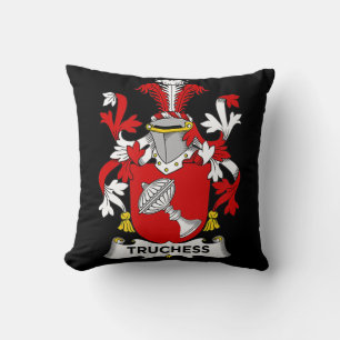 Cojín Decorativo Chess Lover Escudo de armas de la Truquesa - rep