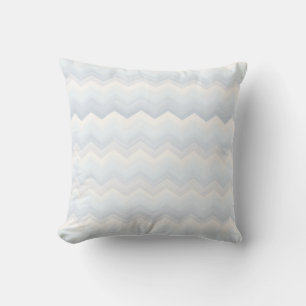 Cojín Decorativo Chevron acuático de Ocean Shades
