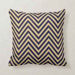 Cojín Decorativo Chevron - arena marina