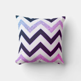 Cojín Decorativo Chevron Purple