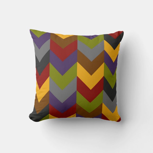 Cojín decorativo Chevrons de negrita (Anverso)