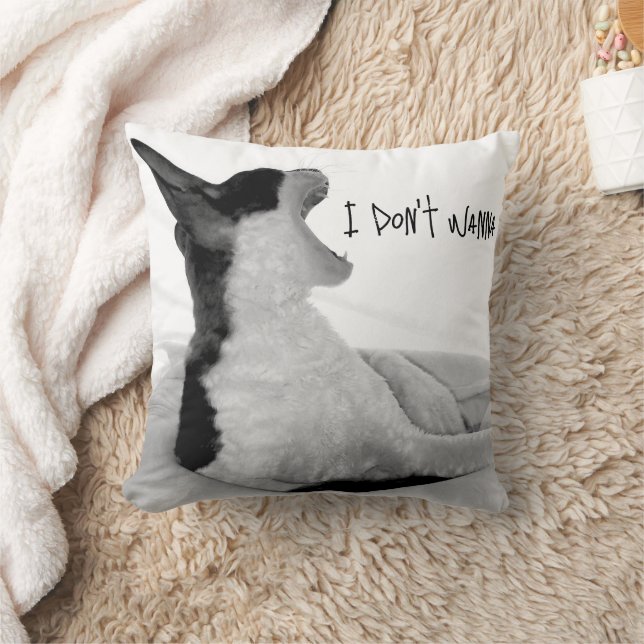 Cojín Decorativo Chewy sez... No quiero. (Manta)