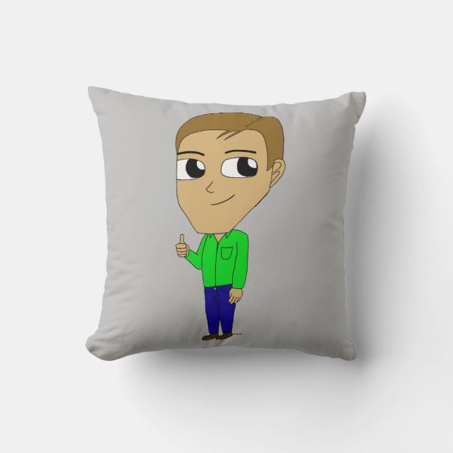 Cojín Decorativo chibi (Anverso)