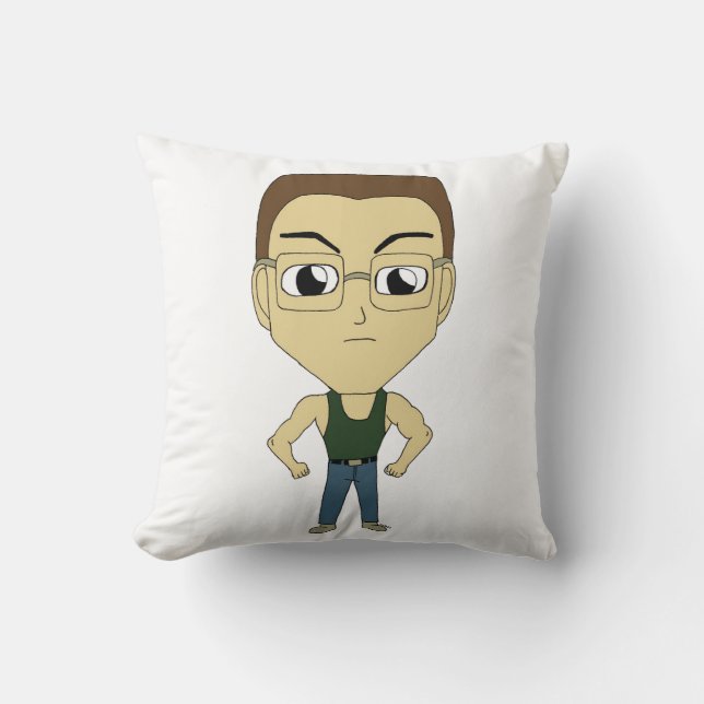 Cojín Decorativo chibi (Anverso)
