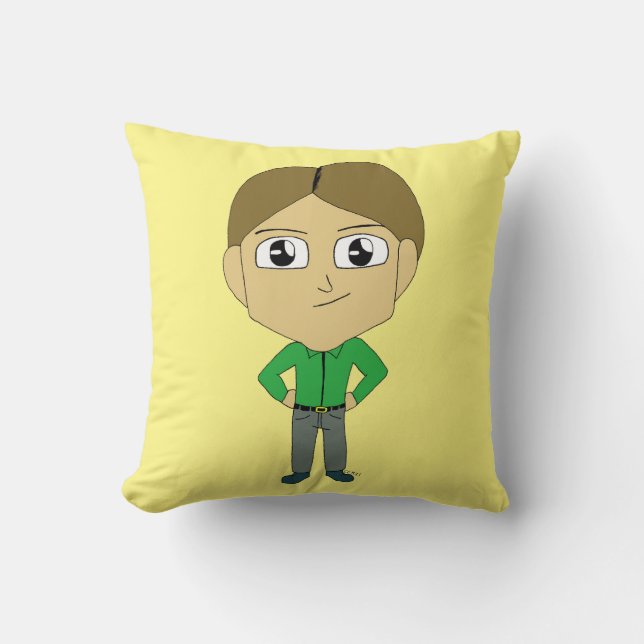 Cojín Decorativo chibi (Anverso)
