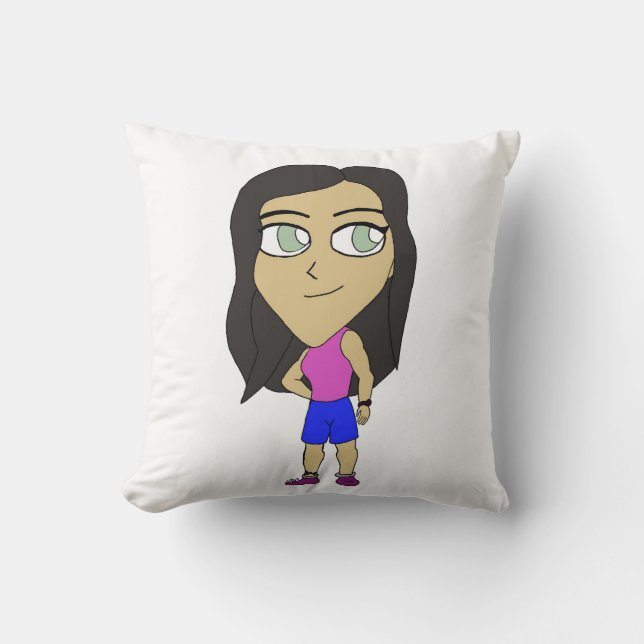 Cojín Decorativo chibi (Anverso)