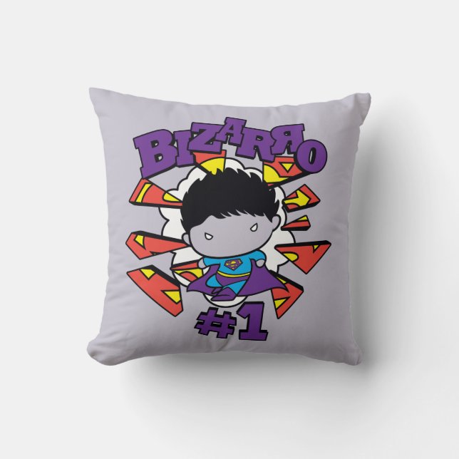 Cojín Decorativo Chibi Bizarro #1 (Anverso)