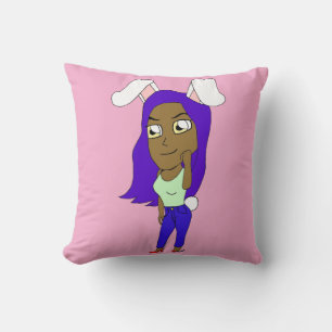 Cojín Decorativo Chibi conejita
