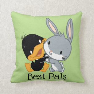 Cojín Decorativo Chibi DAFFY DUCK™ & BUGS BUNNY™