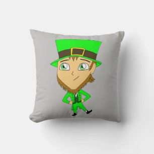 Cojín Decorativo chibi leprechaun