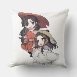 Cojín Decorativo Chibi Tianguancifu Throw Pillow