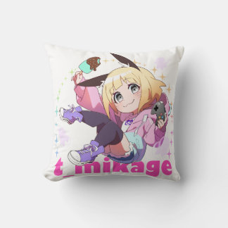 Cojín Decorativo Chibikage Throw Pillow クッション