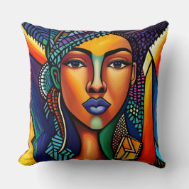 Cojín Decorativo Chic Afro Queen