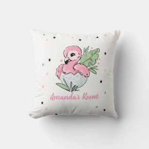 Cojín Decorativo Chic Baby Flamingo, Estrellas, Princesa   