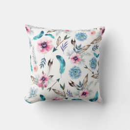 Cojín Decorativo Chic Bohémien Floral Chica Boho