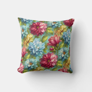Cojín Decorativo Chic Romántico Floral Botánico Vintage Estiloso