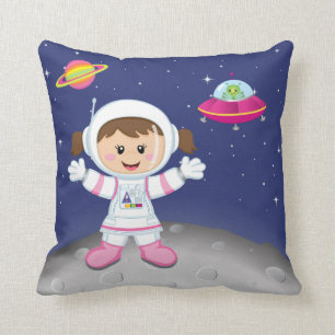 Cojín Decorativo Chica astronauta