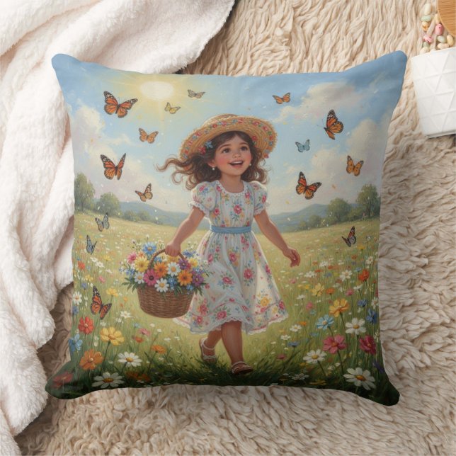 Cojín Decorativo Chica caprichosa  (Manta)