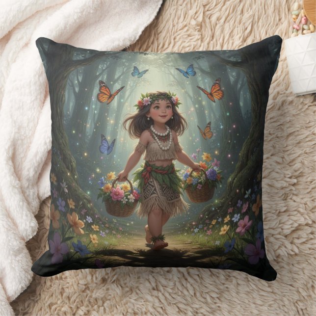 Cojín Decorativo Chica caprichosa  (Manta)