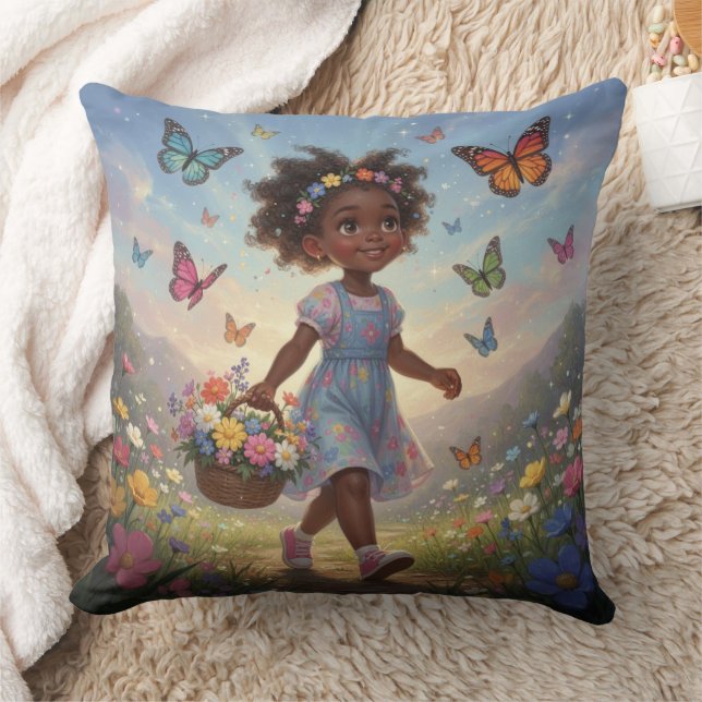 Cojín Decorativo Chica caprichosa  (Manta)
