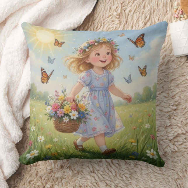Cojín Decorativo Chica caprichosa  (Manta)