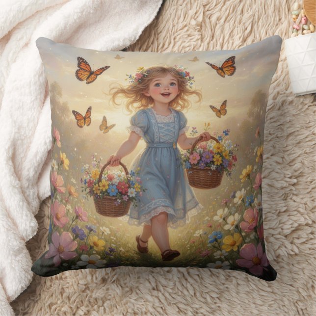 Cojín Decorativo Chica caprichosa  (Manta)