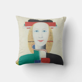 Cojín Decorativo Chica con un peine en el pelo