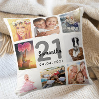 chica de collage de fotos de personalizados de 21 