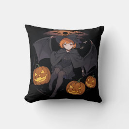Cojín Decorativo chica de halloween