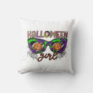 Cojín Decorativo Chica de Halloween