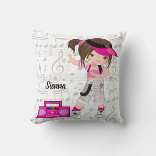 Cojín Decorativo Chica de hip hop
