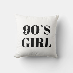 Cojín Decorativo chica de los años 90