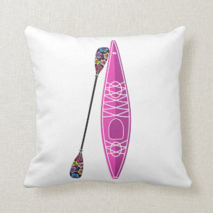 Cojín Decorativo Chica del kajak