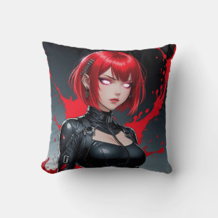 Cojín Decorativo Chica Demon Anime Demon Spray