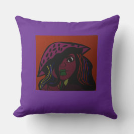 Cojín Decorativo Chica Hongo