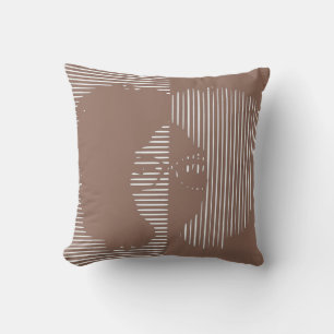 Cojín Decorativo Chica malvado con gafas y un gran afro