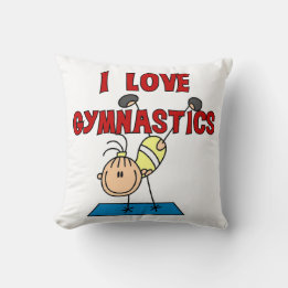 Cojín Decorativo Chica Me Encanta la Gimnasia