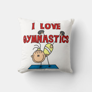 Cojín Decorativo Chica Me Encanta la Gimnasia